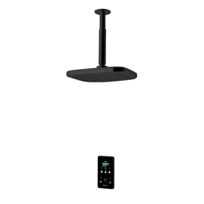 Image of Triton ENVi 10.5kW (Black) Thermostatic Electric Shower Single Outlet Fixed Head