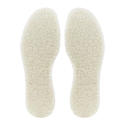 Image of IMTY Fleece Insoles Warm Faux Fur Thermal Winter Mens Womens Shoe Inserts Cosy Comfort Latex Foam Soft Slip On Snow Boots, Wellies, in Fluffy (UK 6 (x1 Pair))