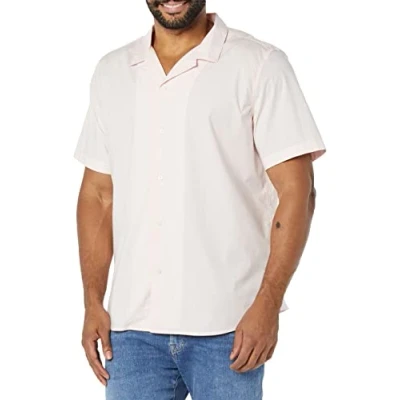 Image of Amazon Essentials Men&#039;s Slim fit Vacation Shirt, Pink, L