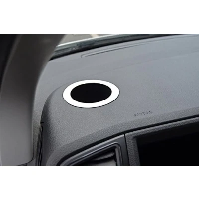 Image of Chrome Dash Cup Holder Surround Trim To Fit T6 Transporter (2016+)
