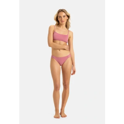 Image of Roxy Beach Classics Bikini bottoms, Women&#039;s, Size: Large, Pink