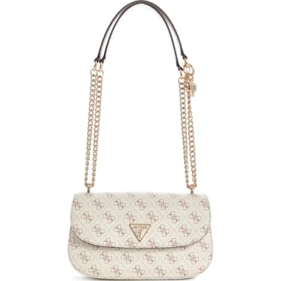 Image of GUESS Women&#039;s Daryna Convertible Crossbody Flap, Cream Logo, One Size