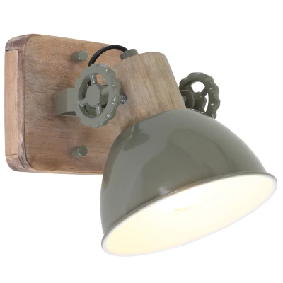Image of Gearwood Single Spotlight Industrial, Wood Blank