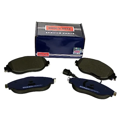 Image of Borg &amp; Beck BBP2605 Brake Pads (Front) fits: VAG S3,Leon Cupra,Golf GTi 12