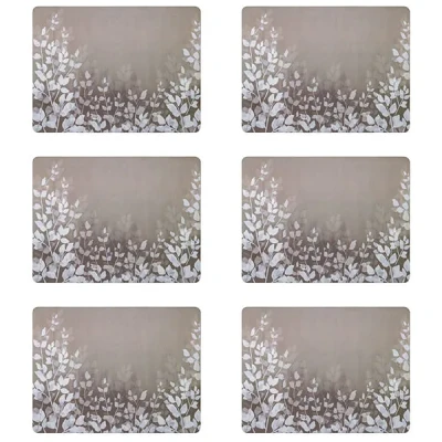 Image of Denby Colours Natural Foliage Placemats Set Of 6