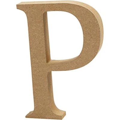 Image of Creativ 56325 Wooden Letter, P, One Size