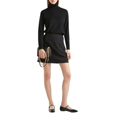 Image of United Colors of Benetton Women&#039;s Cycling Jersey M/L 11ahd203a Sweater, Black, L