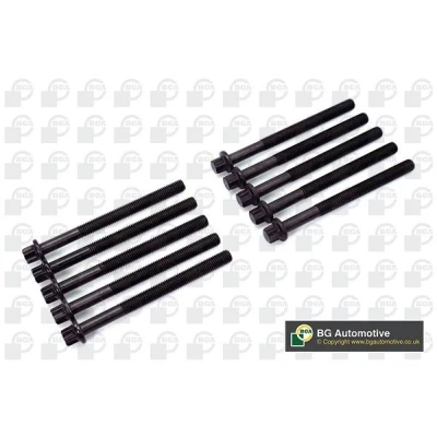 Image of 020481, 02048110x, 020481x10, 0204C4, 0204C4x10 Cylinder Head Bolt Kit BGA BK2339 PEUGEOT: 207 Hatchback, 206 307 SW