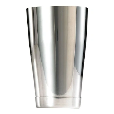 Image of Barfly Weighted Cocktail Mixing Shaker Tin, Stainless Steel, Small 18 oz