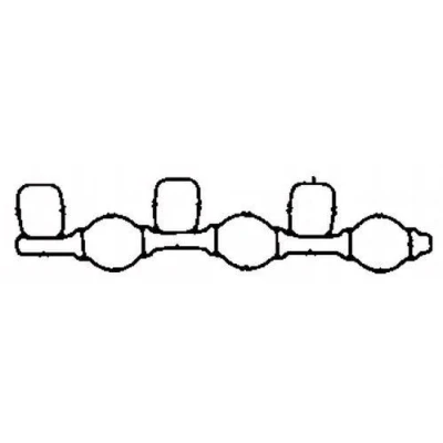 Image of 95511024700 Intake Manifold Gasket BGA MG6701 AUDI: A6 C6 Avant, A4 B8 Saloon, B7 PORSCHE: Cayenne, VOLKSWAGEN: Touareg I