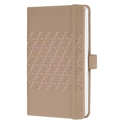 Image of SIGEL JN200 Notebook Jolie, approx. A6, lined, hardcover, design desert brown