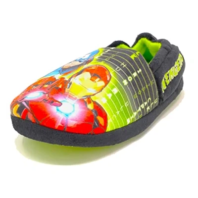 Image of Avengers Boys Slippers/House Shoes (uk_footwear_size_system, little_kid, numeric, medium, numeric_11)
