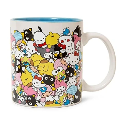 Image of Sanrio Hello Kitty And Friends Ceramic Mug Holds 20 Ounces