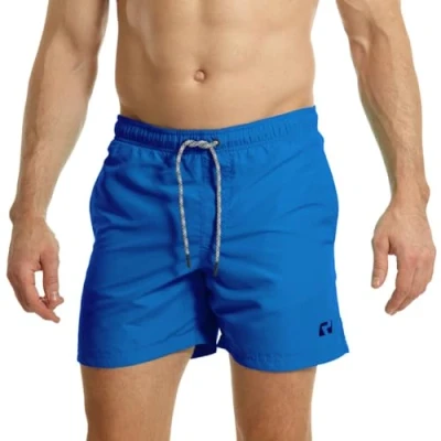 Image of RIPT Men&#039;s Performance Essentials Quick Dry UV 50 Sun Protection Swim Shorts Trunks, Royal Blue, XXL