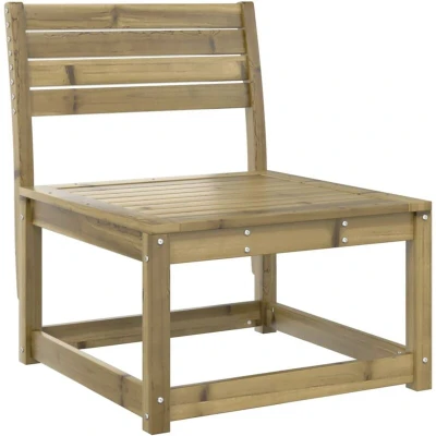 Image of vidaXL Garden Sofa Impregnated Wood Pine