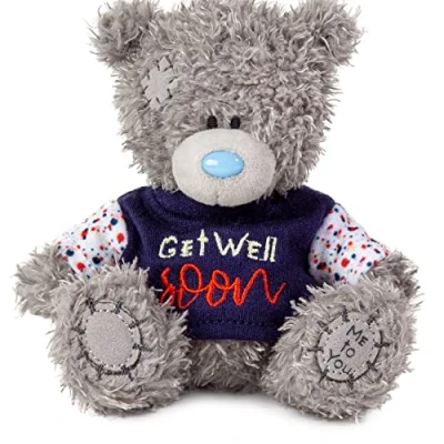 Image of Me to You Tatty Teddy Get Well Soon 10cm Plush Bear Official Collection
