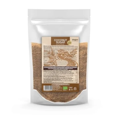 Image of Dragon Superfoods Coconut Sugar 100% Organic, Bio, Vegan and Gluten Free 1kg