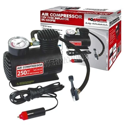 Image of New 12V Compact AIR Compressor Pump TYRE INFLATOR Bicycle Ball Bike CAR Van