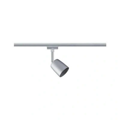 Image of Paulmann 95335 Cover URail individual spot GU10 max. 10W dimmable 230V chrome matt, rail system choose any lamp