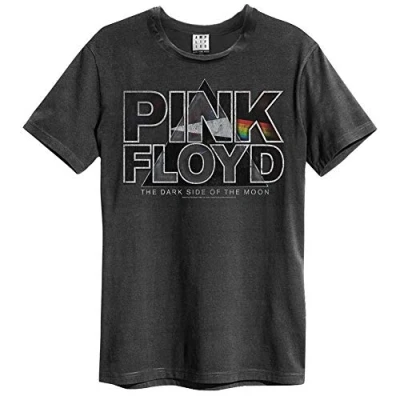 Image of Amplifed Space Pyramid Unisex Charcoal T Shirt, XL,