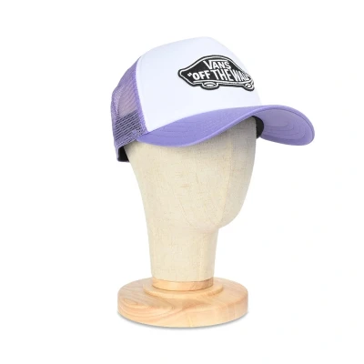 Image of Vans Mens Classic Patch Curved Bill Trucker Cap Purple Haze OS