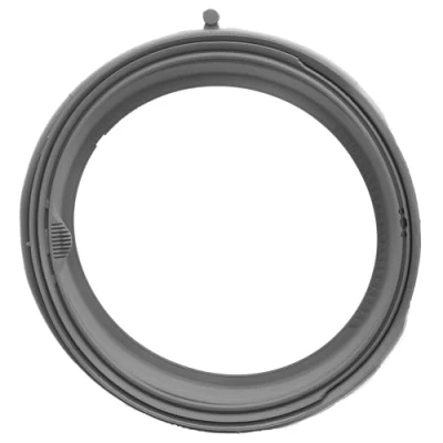 Image of Masterpart Washing Machine Door Seal Grey Rubber Gasket Bellows To Fit Beko Machines 2466300300