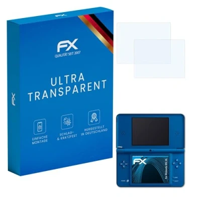 Image of atFoliX Screen Protection Film compatible with Nintendo DSi XL Protector, ultra clear FX Protective (Set of 3)