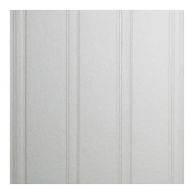Image of Superfresco Paintable Beadboard White Durable Heavy Duty Wallpaper