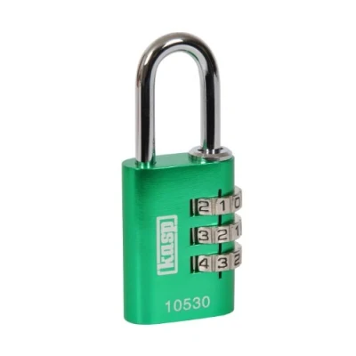 Image of Kasp Aluminium Combination Padlock 30mm Green