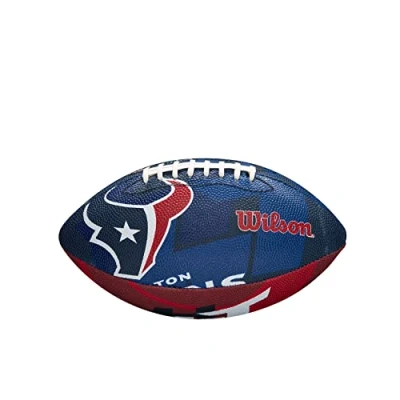 Image of Wilson American Football NFL JR TEAM LOGO, Junior Size, Rubber
