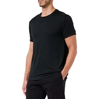 Image of CMP MEN&#039;S CO T SHIRT NERO UK 2XL