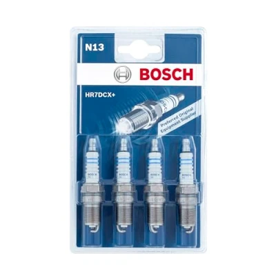 Image of Bosch HR7DCX+ (N13) Spark Plugs Nickel Set of 4