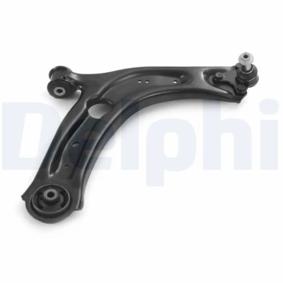 Image of 3Q0407152F, 3Q0407152K, 3Q0407152N, 3Q0407152P, 3Q0407152T Suspension Arm DELPHI TC4651 with ball joint Right, Front Axle Control Sheet Steel