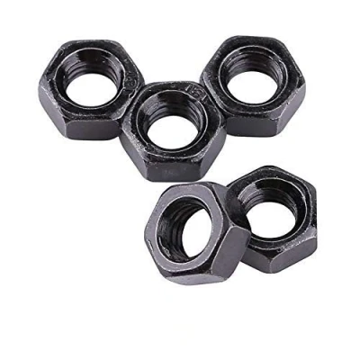 Image of Hilitand 100Pcs/Set M2 M5 Metric Thread Hex Hexagonal Nuts Black Zinc Plated Carbon Steel Kits for Machine Fastener(M3)