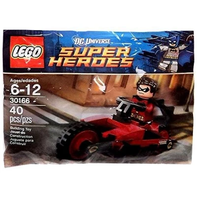 Image of LEGO Super Heroes: Robin and Redbird Cycle Set 30166 (Bagged)