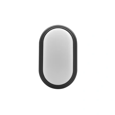 Image of Ovia 15W Velo Oval LED Bulkhead IP65 Black