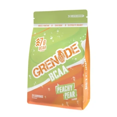 Image of Grenade BCAAS Powder Peachy Pear 390g