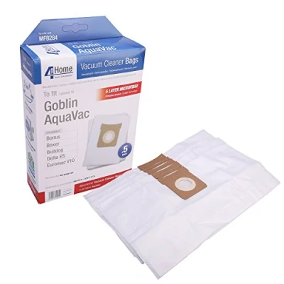 Image of First4spares High Filtration, Extra Capacity Microfibre Bags For Goblin Wet And Dry Vacuum Cleaners (10)