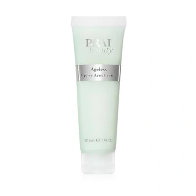 Image of PRAI Ageless Upper Arm Creme 30ml Advanced Firming &amp; Anti Ageing Body Cream Moisturising Tightening Lotion With Caffeine Caprylic/Capric Triglycerides Tones Loose, Saggy Skin Mint Scent