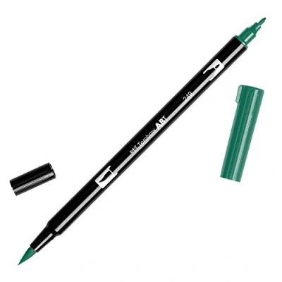 Image of Tombow ABT 249 Dual Brush Pen Hunter Green
