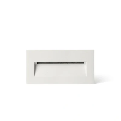 Image of Mani Outdoor Recessed Wall Lamp White IP65 2200/ 2700/ 3200/ 4000K