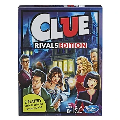 Image of Cluedo Board Game Edition for Rivalia, One to 2 Players, Fast Game, Children from 8 Years, Classic Detective Game: Discover Who Committed