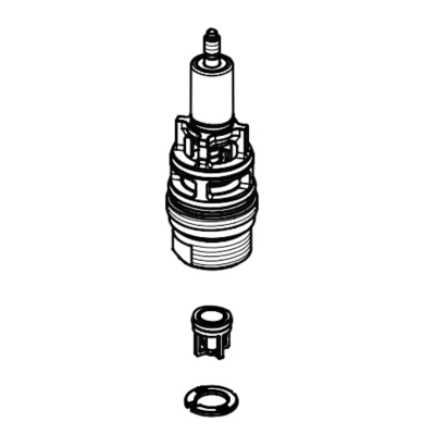 Image of Ideal Standard Automatic Diverter Chrome (B960167AA)