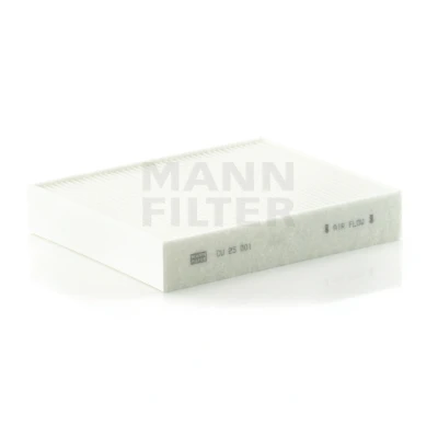 Image of 64119237554 Pollen Filter MANN CU 25 001 Particulate 248mm 198mm 41mm BMW: 4 Coupe, Gran 3 Saloon