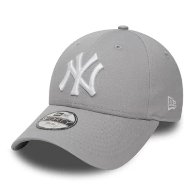 Image of New Era York Yankees Kids 9forty Adjustable Mlb League Grey/White Youth