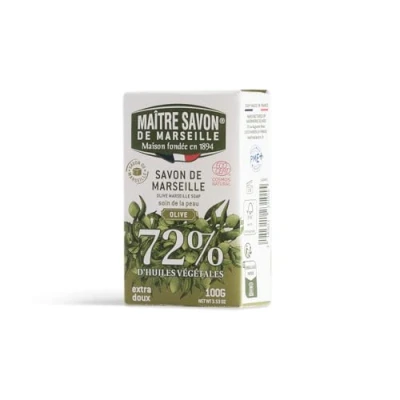 Image of Marseille Soap Olive Oil, Cosmos Natural 100g