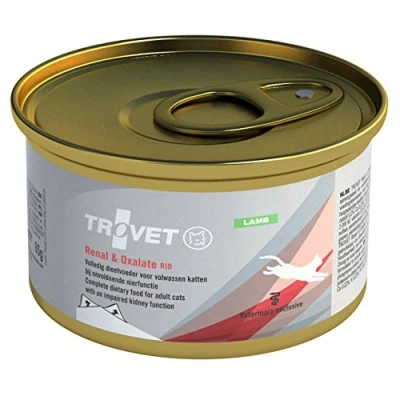 Image of TROVET Renal &amp; Oxalate RID (Lamb) Cat 24 x 85g Tins