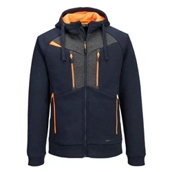 Image of Portwest DX4 Zipped Hoodie Dark Navy Medium