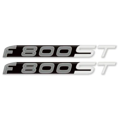 Image of labelbike 2 Stickers in 3D Resin Written F800ST Motorcycle Compatible with BMW F 800 F800 ST