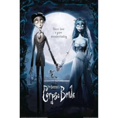 Image of Pyramid International The Corpse Bride (Emily &amp; Victor) Maxi Poster 60cm x 90cm